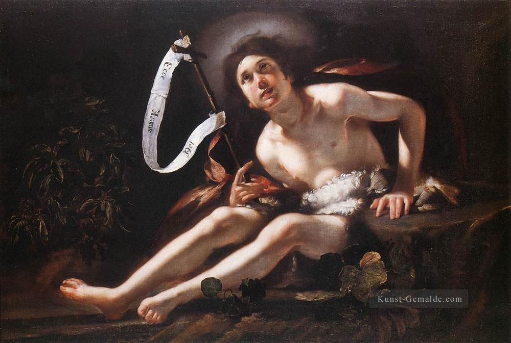 Johannes der Täufer italienischer Barock Bernardo Strozzi Ölgemälde